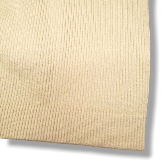 NWT J.o & Co Selena High Neck Cropped Ribbed Top in Warm Sand Sz XS/S - Picture 12 of 12